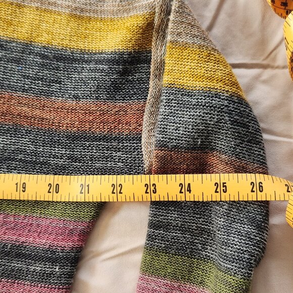 O'Neill striped cropped crewneck sweater - Picture 6 of 8